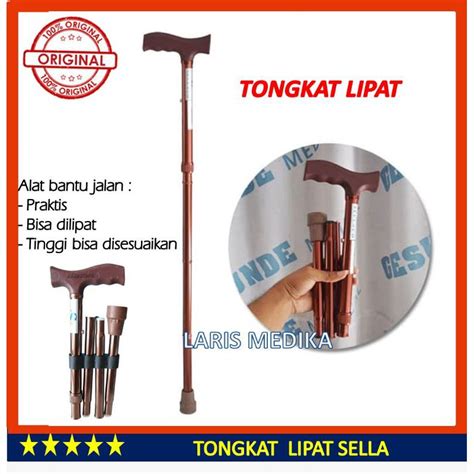 Jual Tongkat Lipat Sella Tongkat Jalan Tongkat Lipat Kaki 1 Sella