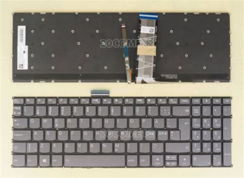 For Lenovo Ideapad 3 17alc6 3 17itl6 3 15aba7 3 15iau7 Keyboard Backlit Nordic Ebay