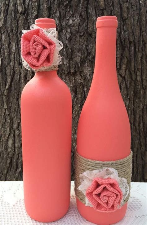 14 Ideas De Botellas De Vidrio Decoradas Que Puedes Utilizar Como