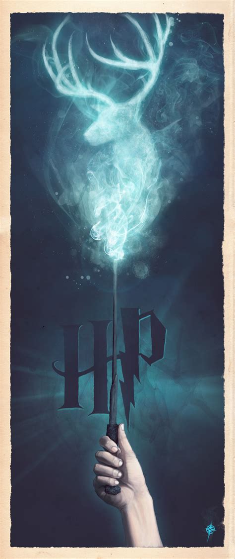 ajay naran - Harry potter Deathly Hallows wand series of posters