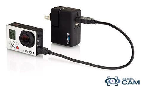 GoPro Cargador Original Usb A 220v 110v ZonaCamStore Tu Tienda