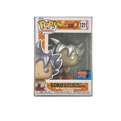 Funko Pop Dragonball Super Goku Ultra Instinct With Kamehameha 2022