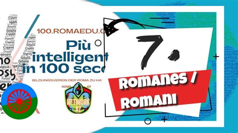 7 La lingua dei Rom Romanes Romani più intelligente in 100