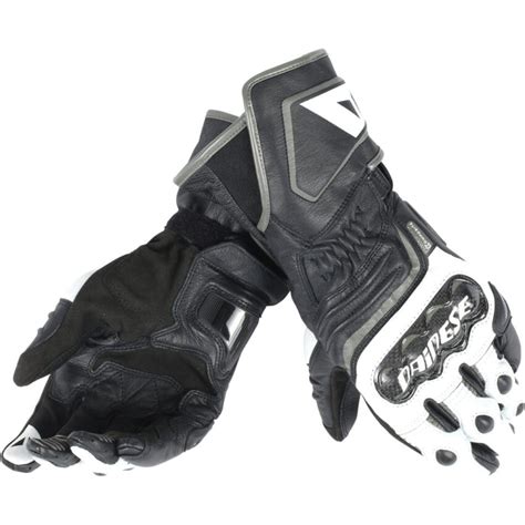 GUANTES Dainese CARBON D1 Long Black White Anthracite Arimany