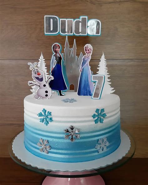 Modelo De Bolo Frozen FDPLEARN