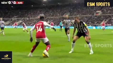 Arsenal Vs Newcastle 0 1 Highlights Full Match 2023 Video Dailymotion