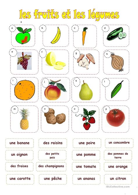 Apprendre Les Fruits Et L Gumes En Maternelle Esam Solidarity