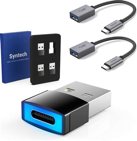 Amazon Syntech USB C To USB 3 2 Adapter 2 Pack DrivePower USB