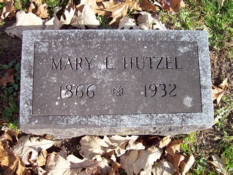 Mary Louisa Minchan Hutzel M Morial Find A Grave