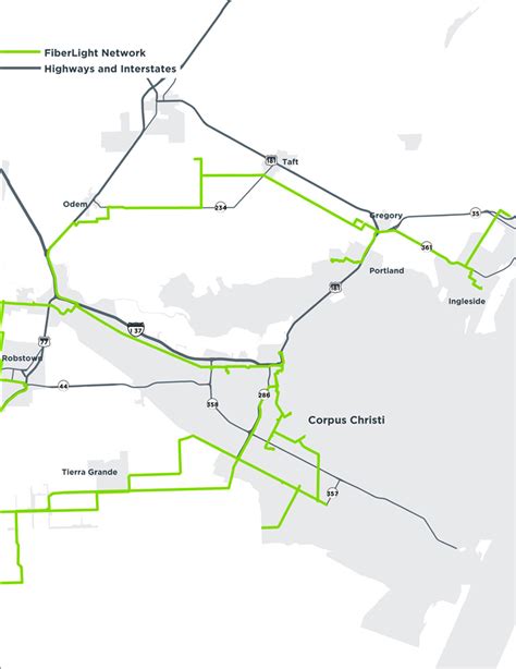 Corpus Christi TX Fiber Optic Network FiberLight