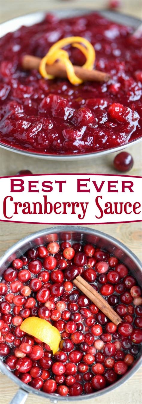 Best Ever Cranberry Sauce Mom On Timeout