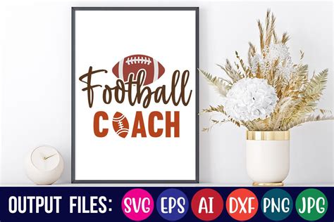 Football Coach Graphic By Creative Mass · Creative Fabrica