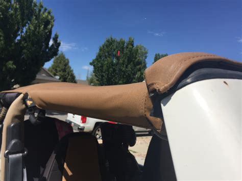 First Bikini Top What Am I Doing Wrong Jeep Wrangler Tj Forum