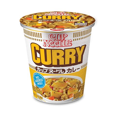 Nissin Cup Noodle Ramen Noodle Soup Curry 28 Ounce