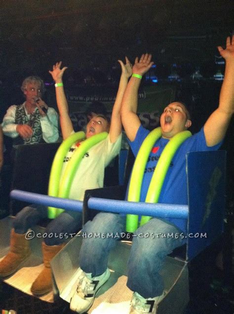 Great Couples DIY Roller Coaster Ride Costume