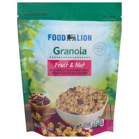 Save On Food Lion Fruit Nut Granola Order Online Delivery Food Lion