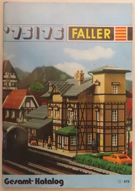 68 SEITIGER FALLER GESAMT KATALOG 75 76 Mit Preisliste EUR 8 90