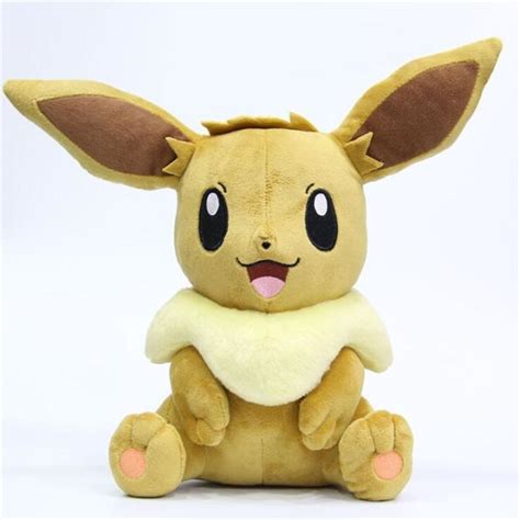 Anime Pokemon Cute Eevee Plush Toys Soft Stuffed 30cm Doll Let S Go Game Pokemon Monster Eevee