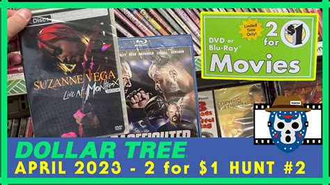 Dollar Tree For Blu Ray Dvd Movie Hunt Of April No New