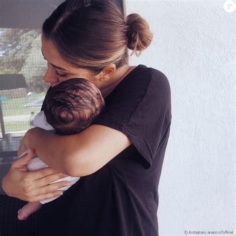 Anaïs Camizuli Avec Sa Fille Kessi Sur Instagram Le 17 Août 2019