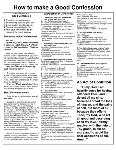 Confession Guide 2 Confession Religion Penance