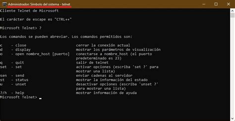C Mo Activar Cliente Telnet En Windows Winnotas