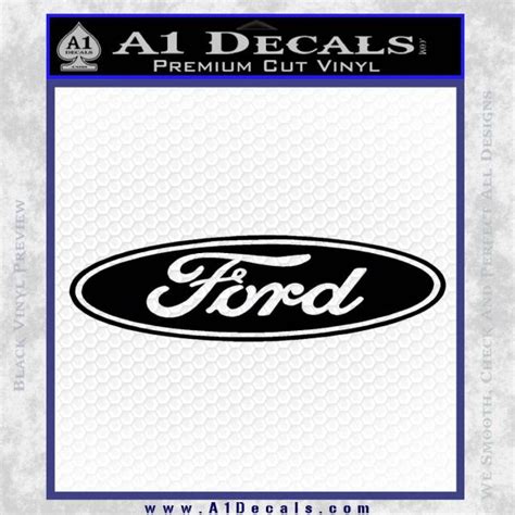 Ford Logo Decal Sticker D1 » A1 Decals