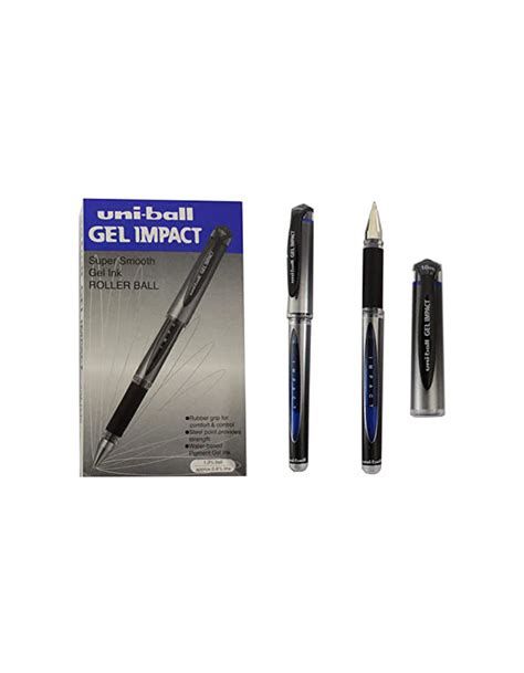 Uni Ball Gel Ink Pen Gel Impact 1 0 Blue UM 153S Al Jaffal Centre