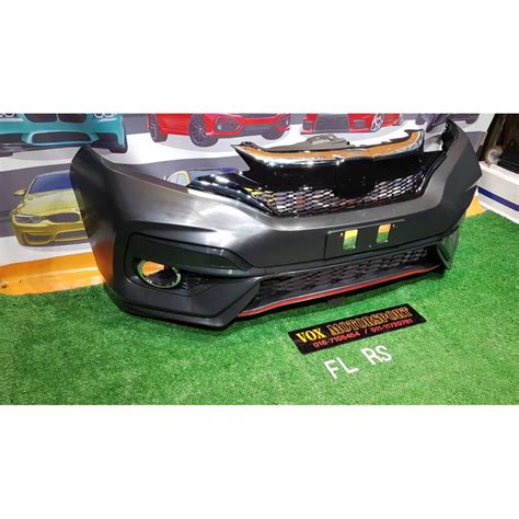 1 Jazz Gk Fl Rs Depan Bumper Fit Untuk Honda Jazz Gk Replace Upgrade