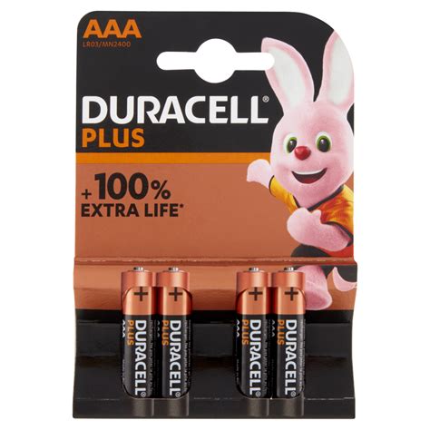 Duracell Plus Aaa Batterie Ministilo Alcaline V Lr Mn