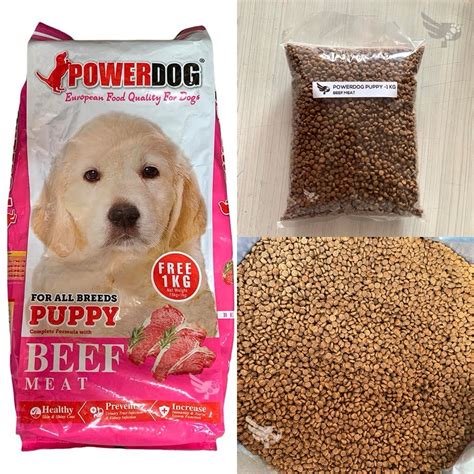 POWERDOG PUPPY BEEF MEAT 1KG REPACKED – FOR ALL BREEDS – DRY DOG FOOD ...