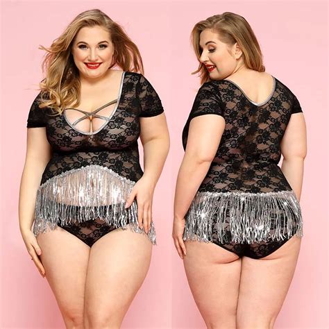 Jsy Sexy Transparent Lingerie Women Dress Underwear Lace Tassel Suit