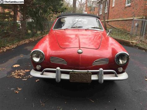 TheSamba VW Classifieds 1961 Karmann Ghia Convertible