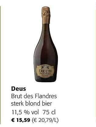 Deus Brut Des Flandres Sterk Blond Bier Promotie Bij Colruyt