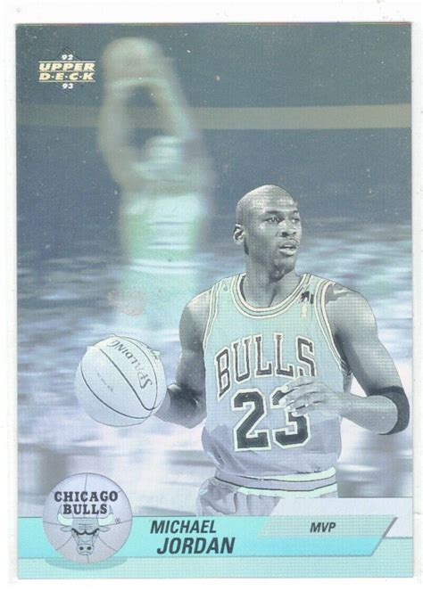 Upper Deck Award Winner Hologram Michael Jordan Aw Nice Ebay