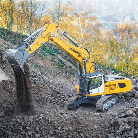 Pelle Sur Chenilles R 956 LITRONIC Liebherr Pour Chantier