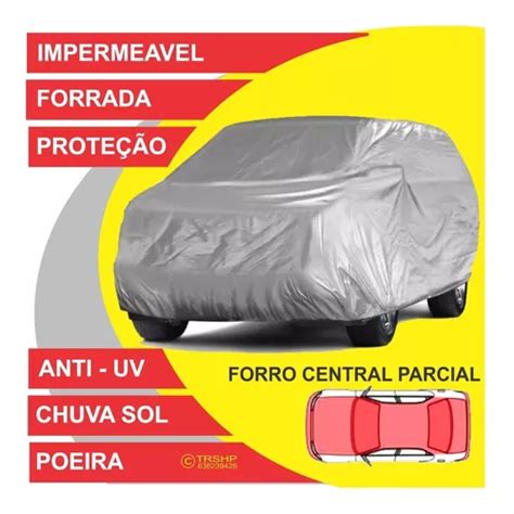 Capa Cobrir Carro Impermeavel Forrada Prote O Uv Chuva