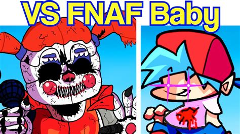 Friday Night Funkin Vs Baby Full Week Cutscenes Ending Fnaf