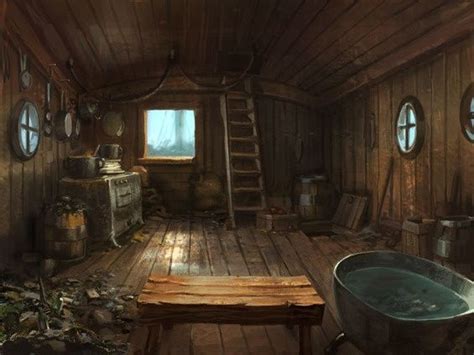Pirate Ship Interior Concept Art Pirates