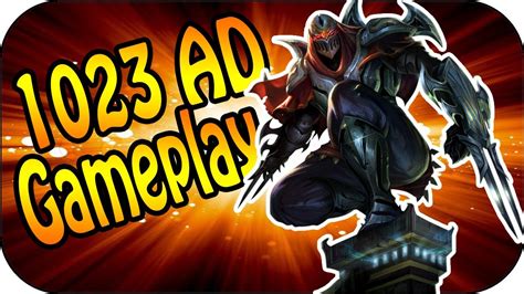 ♥ 1023 Ad ♥ Zed Mid Lane Full Gameplay Ger Youtube