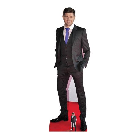 Figurine en carton taille réelle Steven Gerrard Costard Footballeur