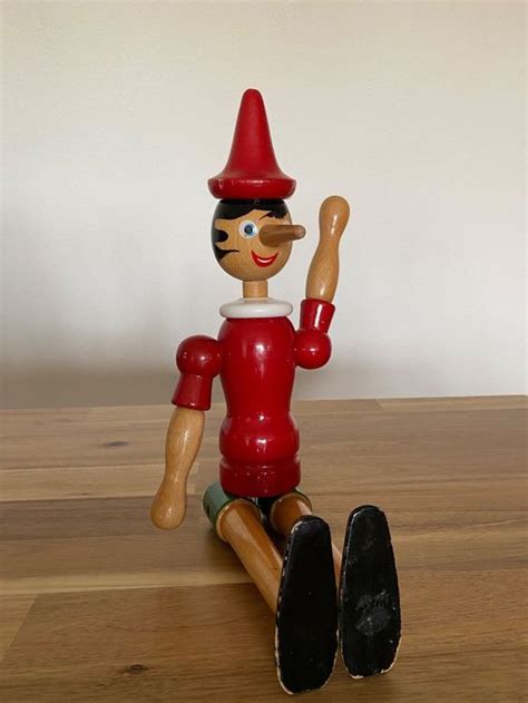 Sch Ner Pinocchio Aus Holz Kaufen Auf Ricardo