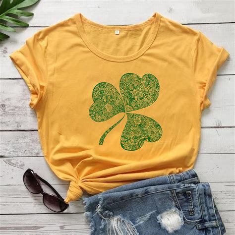 Shamrock Svg Clover Leaf Svg Trefoil Svg Saint Patricks Day Etsy