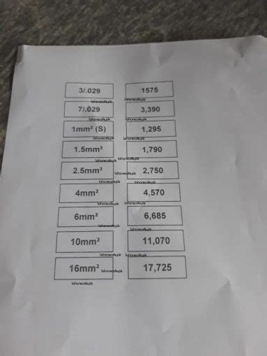 GM Cables Price List 2024 In Pakistan 3 29 7 29 7 36 7 44 7 52