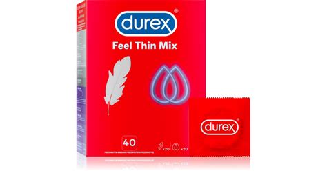 Durex Feel Thin Preservativos Mix Notino Es