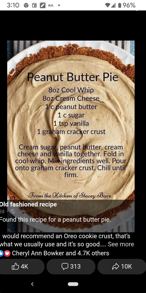 Yoder S Amish Peanut Butter Pie Artofit