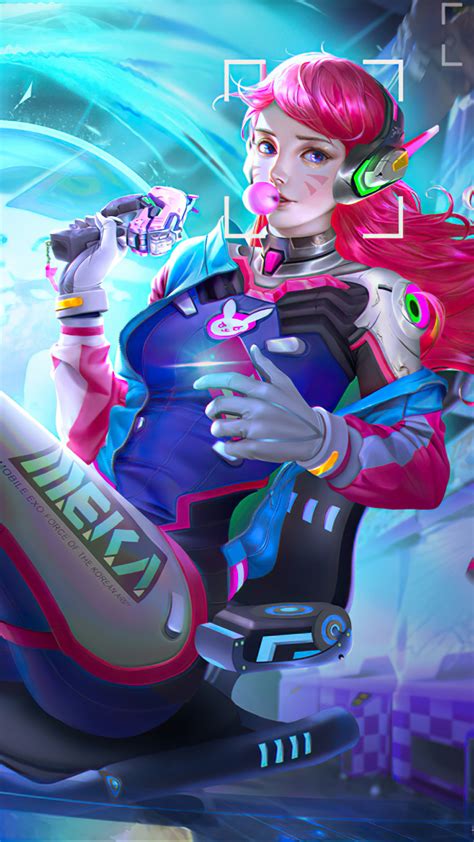 1080x1920 New Dva Overwatch 4k 2020 Iphone 7 6s 6 Plus And Pixel Xl