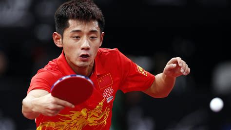 Zhang Jike wins world title to complete hat-trick - Table Tennis - Eurosport