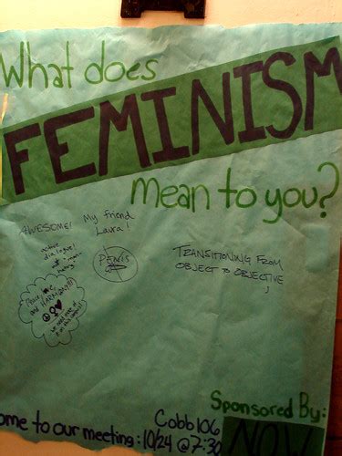 What Does Feminism Mean To You The Security Guy Laughed A… Flickr