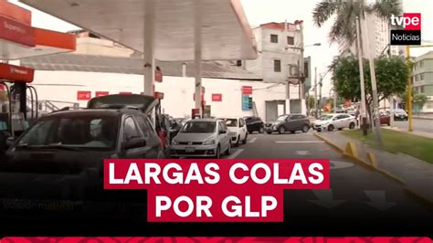 Desabastecimiento De GLP Conductores Forman Largas Colas En Grifos